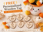 Crochet Candy Corn Pot — handmade product image 2